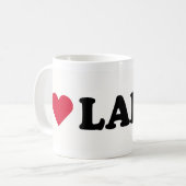 I LIEBE LARRY KAFFEETASSE (Vorderseite Links)