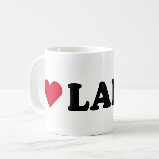 I LIEBE LARRY KAFFEETASSE (Vorderseite Links)