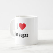 I Liebe Las Vegas Kaffeetasse (Vorderseite Links)