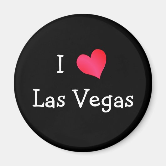 I Liebe Las Vegas Magnet (Vorne)
