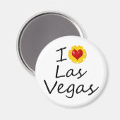I Liebe Las Vegas Magnet (Vorderseite/Rückseite)