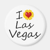 I Liebe Las Vegas Magnet (Vorne)