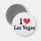 I Liebe Las Vegas Magnet (Vorderseite/Rückseite)
