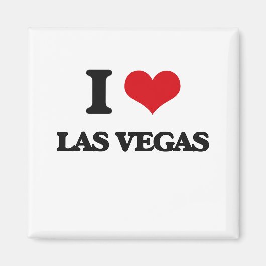 I Liebe Las Vegas Magnet (Vorne)