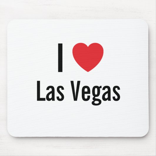 I Liebe Las Vegas Mousepad (Vorne)