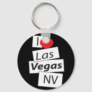 I Liebe Las Vegas Nanovolt Schlüsselanhänger