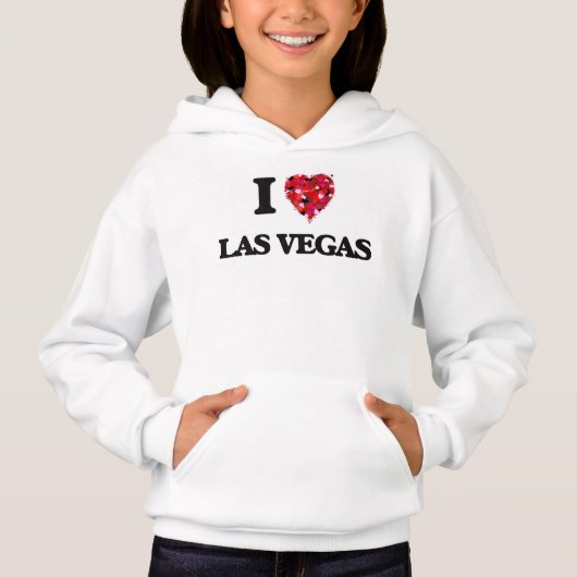 I Liebe Las Vegas Nevada Hoodie (Vorderseite)