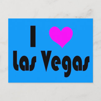 I Liebe Las Vegas Postkarte