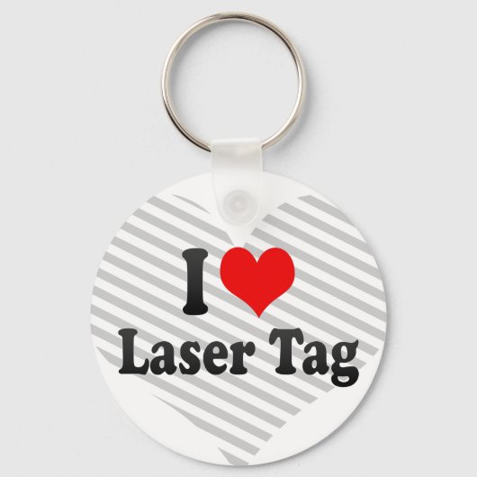 I Liebe Laser Tag Schlüsselanhänger (Vorderseite)
