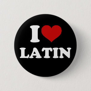 I Liebe Latein Button