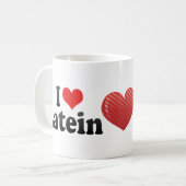 I Liebe Latein Kaffeetasse (Vorderseite Links)