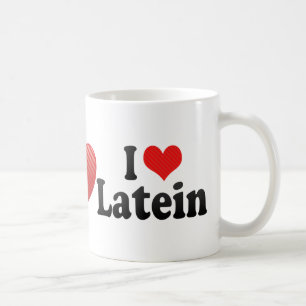 I Liebe Latein Kaffeetasse