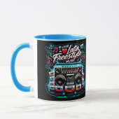 I Liebe Latin Freestyle Music Tasse (Links)