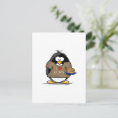 I Liebe Latkes Penguin Postkarte (Stehend Vorderseite)