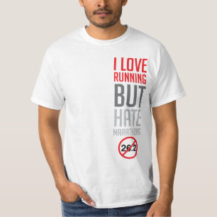 I Liebe-Laufenaber Hass-Marathons T-Shirt