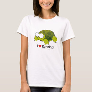 I Liebe läuft - Schildkröte T-Shirt