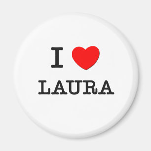 I Liebe Laura Magnet
