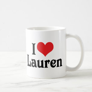 I Liebe Lauren Kaffeetasse