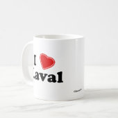 I Liebe Laval Kaffeetasse (Vorderseite Links)