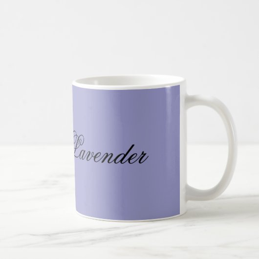I Liebe Lavender Kaffeetasse (Rechts)