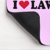 I LIEBE LAWRENCE MOUSEPAD (Ecke)