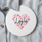 I Liebe Layla Button (Beispiel)