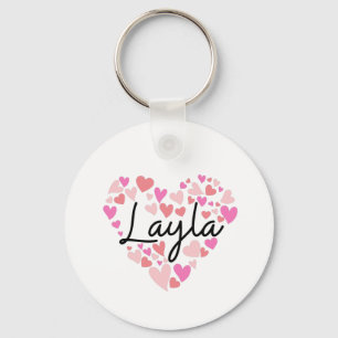 I Liebe Layla Schlüsselanhänger