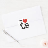 I Liebe LB Sticker (Umschlag)