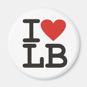 I Liebe lbs-Magnet Magnet