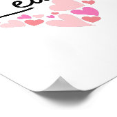 I Liebe Leah Poster (Ecke)