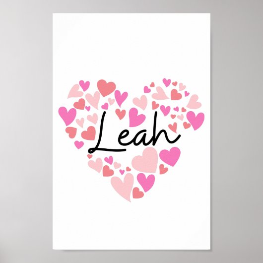 I Liebe Leah Poster (Vorne)