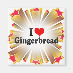 I Liebe-Lebkuchen Magnet
