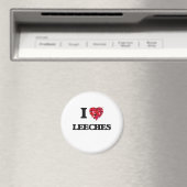 I Liebe Leeches Magnet (In Situ (Geschirrspüler))