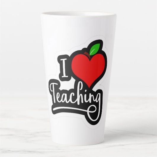 I Liebe Lehren Milchtasse (Vorderseite)