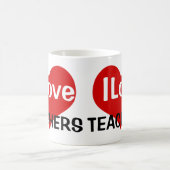 I Liebe Lehrer Kaffeetasse (Mittel)