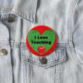 I Liebe Lehrtaste Button (Beispiel)