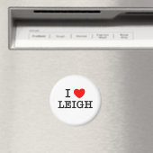 I Liebe Leigh Magnet (In Situ (Geschirrspüler))
