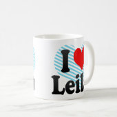 I Liebe Leila Kaffeetasse (VorderseiteRechts)