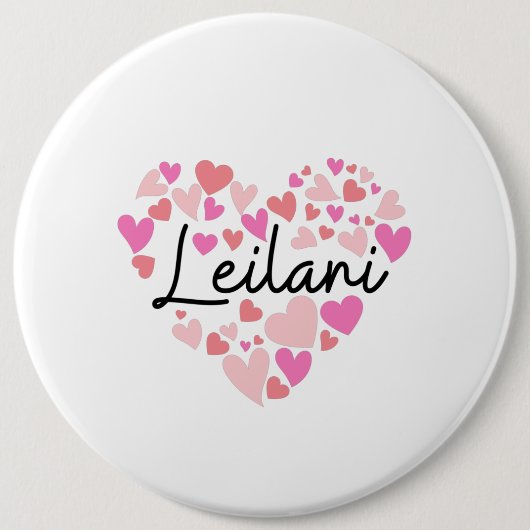 I Liebe Leilani Button (Vorderseite)
