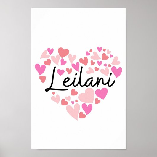 I Liebe Leilani Poster (Vorne)