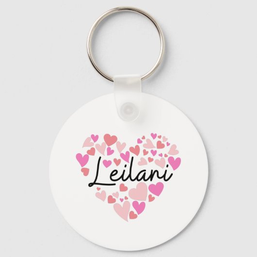 I Liebe Leilani Schlüsselanhänger (Vorderseite)