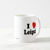 I Liebe Leipzig Kaffeetasse (VorderseiteRechts)