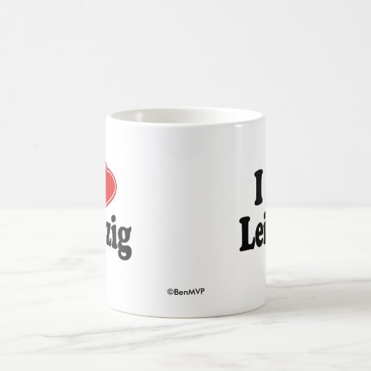 I Liebe Leipzig Kaffeetasse (Mittel)
