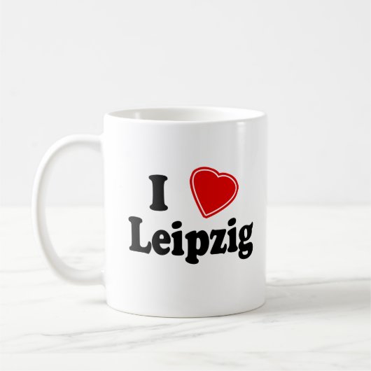 I Liebe Leipzig Kaffeetasse (Links)