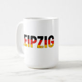 I Liebe Leipzig Kaffeetasse (Vorderseite Links)