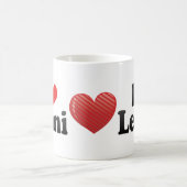 I Liebe Lenni Kaffeetasse (Mittel)