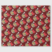 I Liebe Leopard Geckos Geschenkpapier (Flach)