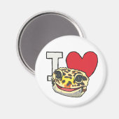 I Liebe Leopard Geckos Magnet (Vorderseite/Rückseite)