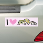 I Liebe-LeopardGeckos Autoaufkleber (Auf Auto)