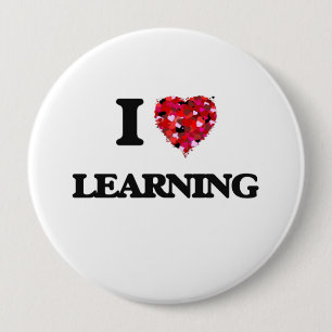 I Liebe-Lernen Button